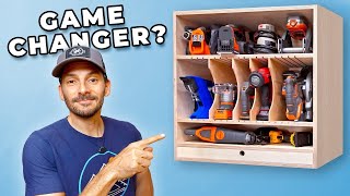 A Better Tool Storage Cabinet | Shop Organization