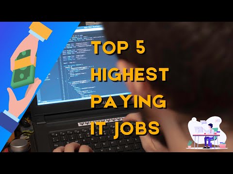 Top 5 highest paying IT jobs