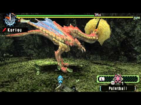 Monster Hunter Freedom: Kariou Diaries  SPECIAL 1.1 "Yian Kut Ku Training GS"