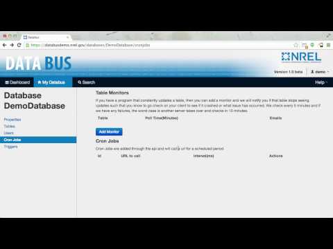 Video 6 Explanation of a few more Databus features