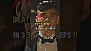 Thomas Shelby (DEATH STARE) learn in 3 steps