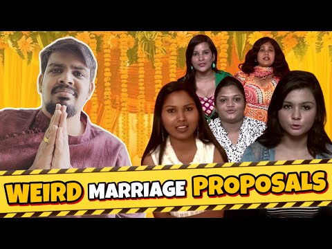 Weird Marriage Proposals || Nikhil || Survrey no.301 || @301Diaries