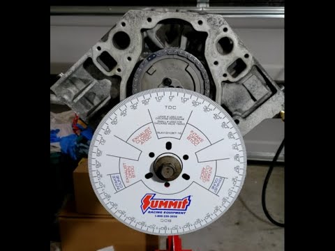 Episode 23:  Pre Assembly Day 11 -  Degreeing the Camshaft on the 5.3L engine