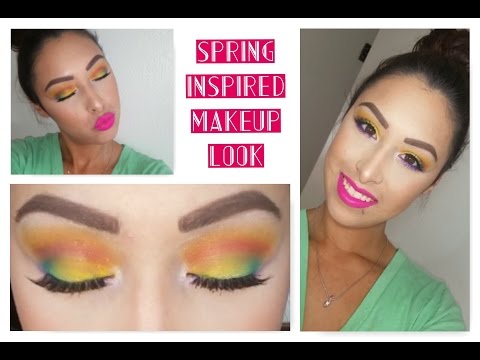 Spring Inspired Makeup Look | Sami