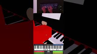 Playing PIANO on a keyboard then IRL Piano in Roblox Got Talent