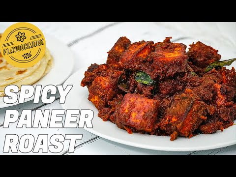 Spicy Paneer Roast Recipe |பன்னீர் வறுவல் |South Indian Style Paneer Ghee Roast Recipe for Beginners