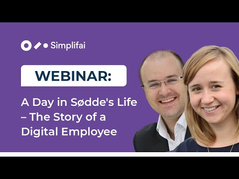 Webinar: A Day in Sødde's Life – The Story of a Digital Employee