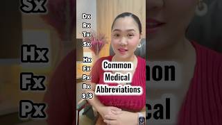 Common Medical Abbreviations💊