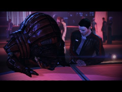 ME3 - Citadel DLC - Wrex in the Casino