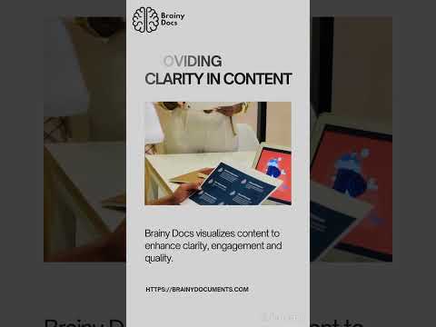 Turn boring docs into intriguing. PDFs as videos?Yes, it’s that easy! #BrainyDocuments #shorts