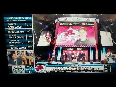 2019 NHL Draft - "Burkie we know you love big D"