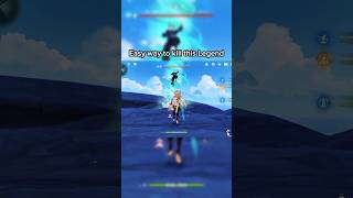 Easy way to beat this local legend #genshinimpact #kazuhahype #hoyovers #nodkrai #flins