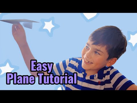 Jet Airplane Tutorial for Kids
