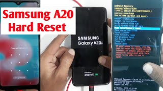 Samsung a20/20s Hard Reset | How to Unlock Password/Pattern/Pin | A10/A10s/A30/A31/A32/A50/A54/A72