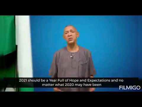Message by Senator Ben Bruce "2021"