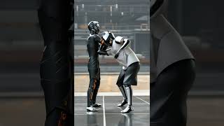 Ai robot learn self defend! #tutorial #robot #combatsport #mma