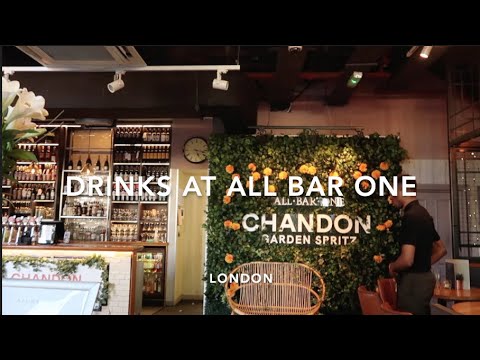 All Bar One Central London day out