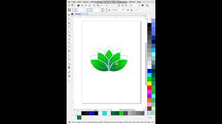 flowerlogodesignshort#youtubeshorts #shortvideo #coreldrawtutorialhindi