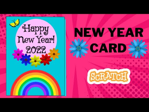 New Year Card in Scratch 3.0 || New Year Special Project
