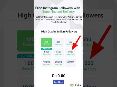 followers kaise badhaye instagram par | instagram follower kaise badhaye | free instagram followers