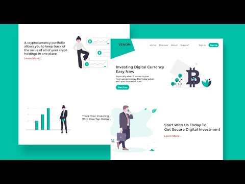 Awesome Portfolio Website - Adobe XD | UI/UX Design