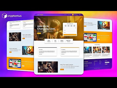 🔥Complete Full-Stack Donation App with NodeJS, ExpressJS, ReactJS, Tailwind | Cryptomus Integration