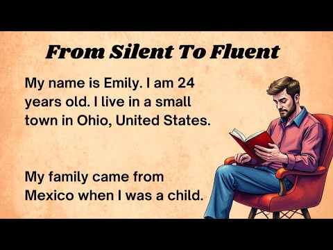 From Silent To Fluent || graded Reader || English Through Story || Improve Your English Story ||