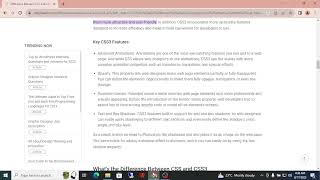 The Key CSS3 FEATURES || INFO HUB