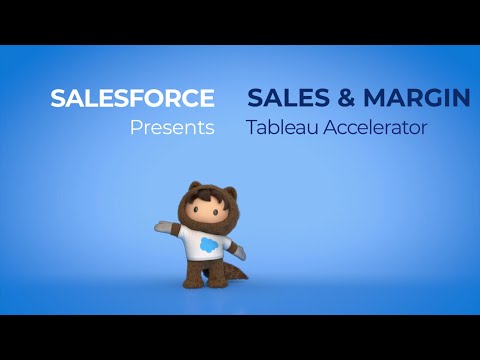 Tableau Accelerator: "Sales & Margin"
