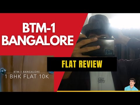Bangalore 1 BHK Flat  BTM 1  | House Hunting for Rent in Bangalore 2023| Flat Review | Manish Harit