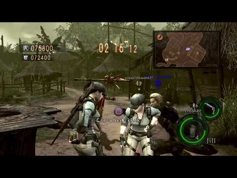 RE5 Versus - Team Survivors (2) - c/ black_microsoft vs MIKU_MILUKU e nikou760me0627