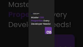 Master CSS Properties Every Developer Needs! #webdesign #css