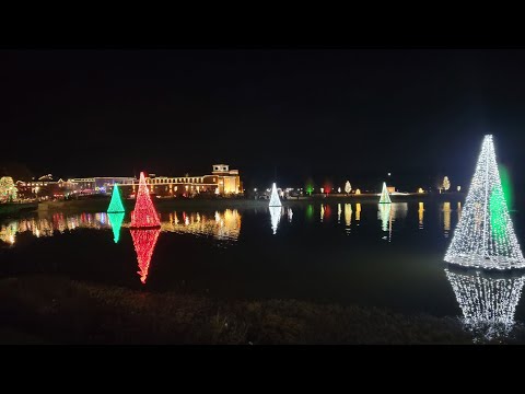 The Beegles visit McAdenville-Christmas Town USA
