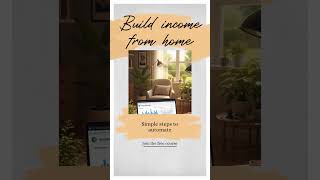 Build income from home