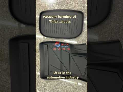 Application of thick sheet blister in the automotive industry #Vacuum forming#Car floor MATS
