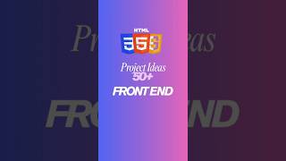 50+ Front End Project Ideas ( 2025 ) | Subscribe for more