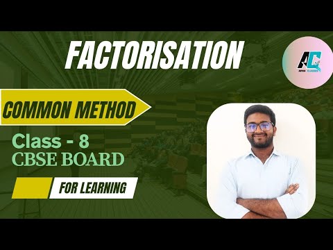 "8th Ka Maths Ab Aasaan Hai 😎 | Factorisation Ex 1 Full Explained with Mazaa!"