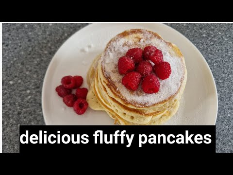 How to Achieve Fluffy Pancakes Every Time, Foolproof #deardenisekitchen #fluffypancakes