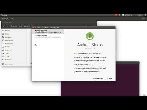 Create desktop entry for Android studio on Ubuntu | Open android studio without terminal