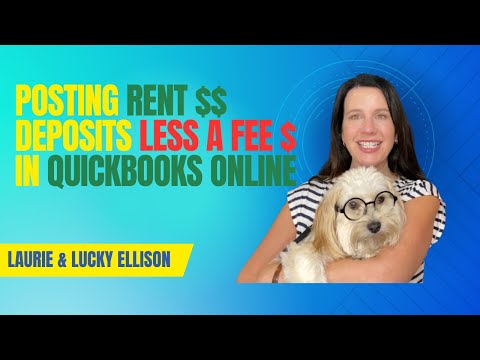 Posting rent deposits when fees are subtracted such as credit card, venmo fees & PayPal fees.