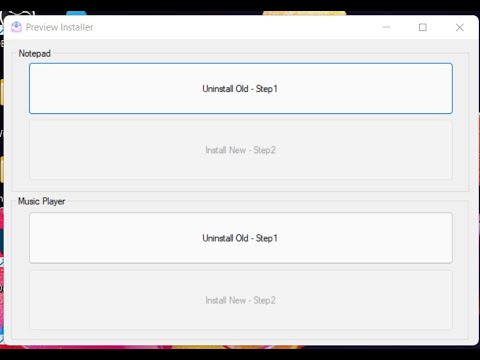 EasyAppInstaller Windows 11 Preview Apps