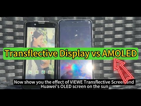 Transflective TFT vs Iphone AMOLED, which is better visible for outdoor use in bright sunlight?