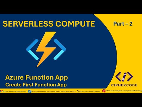 Create your first FunctionApp
