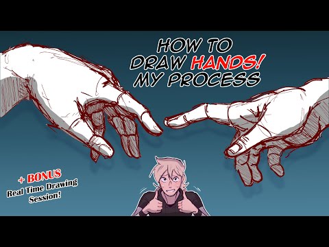 How I DRAW HANDS | Full Process