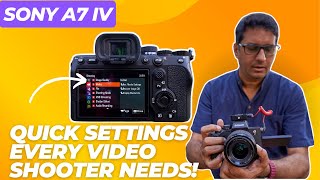 Best Sony A7 IV Settings For Instantly Better Videos!