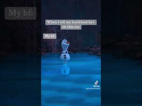 #couple #relatable #thinice #frozen #olaf #mad #gfvsbfbestattitudevideos
