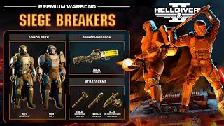 NEW Siege Breakers Warbond Reveal and Breakdown!