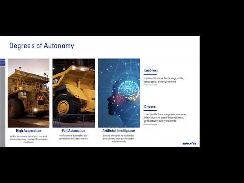 Automating Progress – Overview of Komatsu’s Autonomous Haulage System