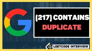 Contains Duplicate - Python Solution [Leetcode 217]