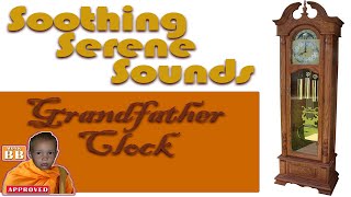 60 minutes of Grandfather Clock Sounds: #calmingsounds #relaxingsounds #clocksounds